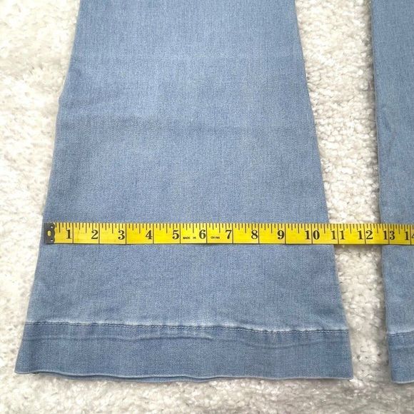 Twelve By OntWelfth High Waisted Super Flare Jean FLAW - Picture 7 of 9